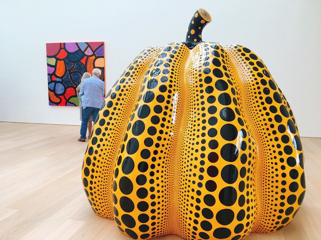 草間彌生展 かぼちゃ 展示用オブジェ Seattle Art Museum 草間彌生展 かぼちゃ 展示用オブジェ Seattle Art Museum