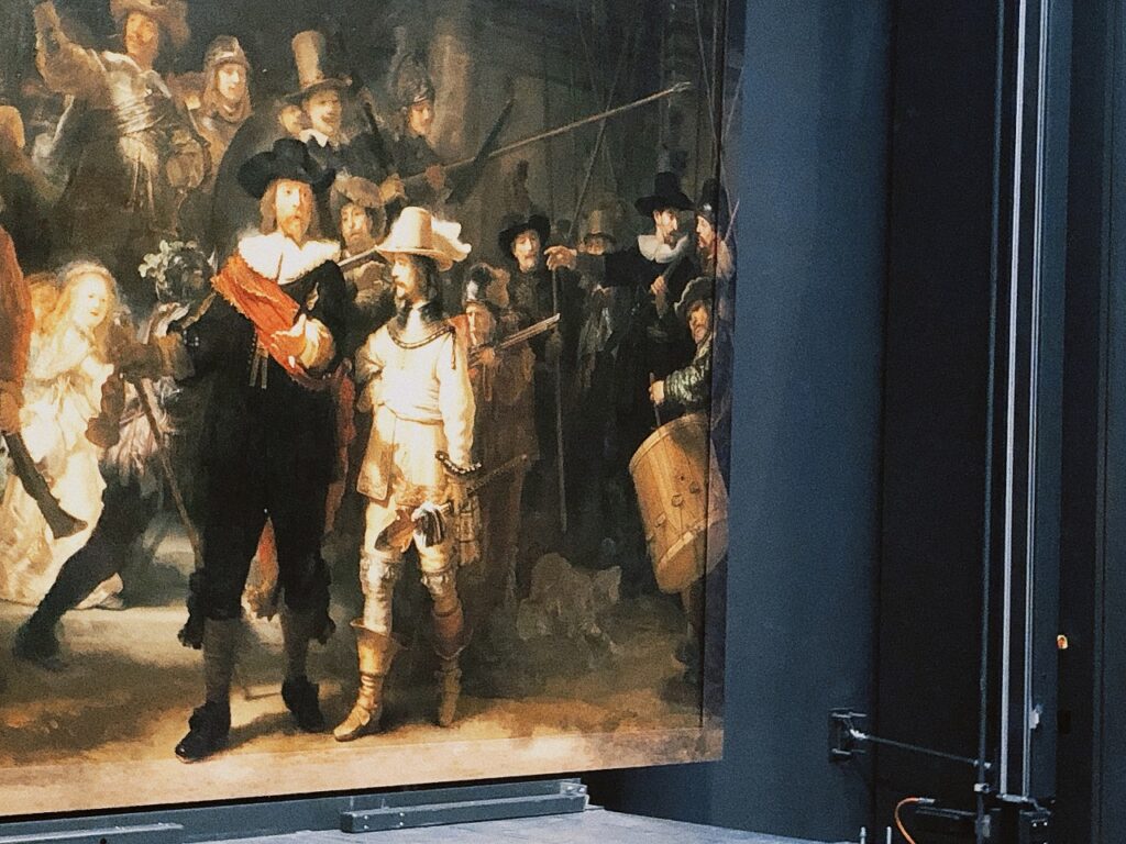 レンブラント 夜警 の修復期間はいつまでか