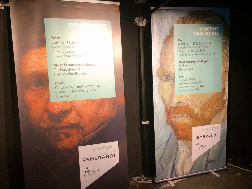 ゴッホ×レンブラント北教会インスタレーション展示│オランダjp