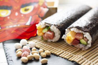 オランダで節分・恵方巻