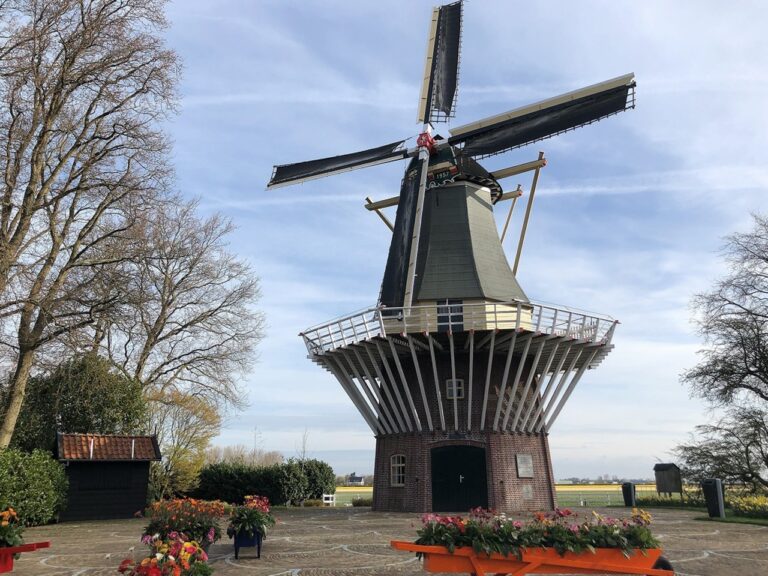 キューケンホフ公園の風車