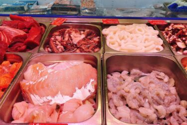 オランダ・アムステルダムのお魚屋さん