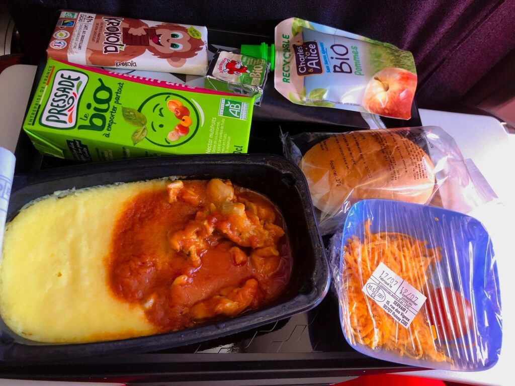 エールフランス航空キッズミール【機内食レポ】│オランダjp