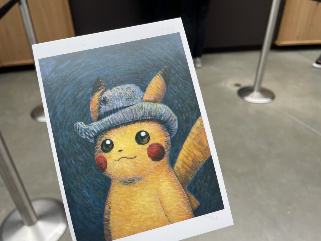証明書・シリアルナンバー付き】ゴッホ×ピカチュウ ジクレー絵画 証明書・シリアルナンバー付き】ゴッホ×ピカチュウ ジクレー絵画